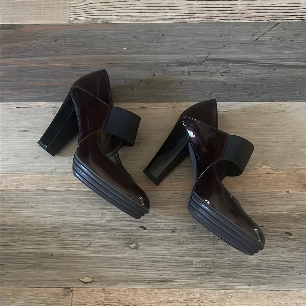 Hogan Chunky Platform Mary Janes Size: 36.5